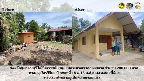 พช.สุพรรณบุรี เดินหน้าพัฒนาคุณภาพชีวิตประชาชน ส่งมอบบ้านพักอาศัยแก่ผู้ยากไร้ ยกระดับความเป็นอยู่ให้มั่นคง ปลอดภัย